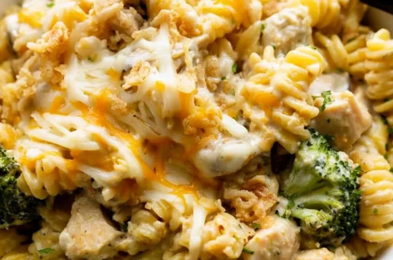 Cozy Chicken Noodle Casserole - A comforting dish for family meals